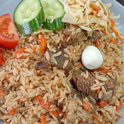 Плов Чайханскийв Чайхана Рахат по цене 500 ₽