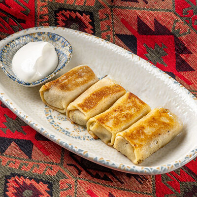 Блинчики Султанчики с творогом в Хмели & Сунели по цене 390 ₽