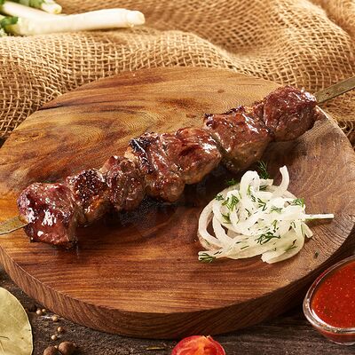 Шашлык из говядиныв Medina Tatar Food по цене 550 ₽