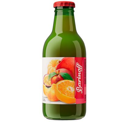 Нектар Barinoff Мультифрукт в стекле в Стикер кофе по цене 250 ₽