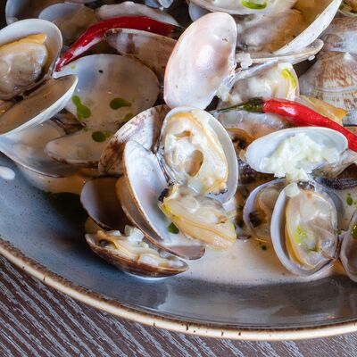 Вонголе в сливочном соусе в Старый город по цене 900