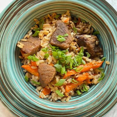 Плов девзира с телятиной в Чайхана Азия Базар по цене 419