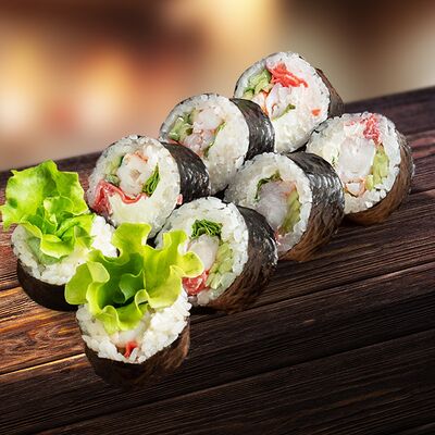 Весенний ролл с креветкой и имбирем в Суши Рай по цене 730 ₽