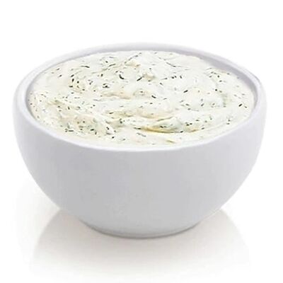 Соус сливочный с чесноком и зеленью в Банхоф по цене 55 ₽