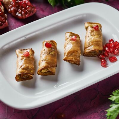 Баклажаны с грецкими орехами в Ресторан Яуза по цене 480 ₽