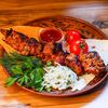 Шашлык из cвинoй шейки в Избушка по цене 2755
