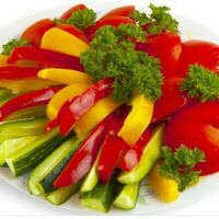 Овощная грядка в Вкусснов