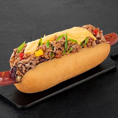 Чили-чиз хот-дог с куриной сосиской гриль в Stardogs по цене 419 ₽