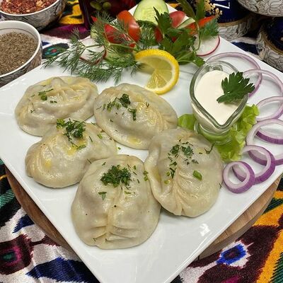 Манты в Самарканд халял по цене 360 ₽