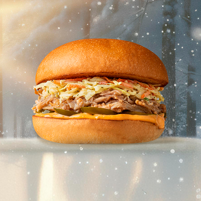 Бургер Тендер Порк Спайси в Стейк & Бургер Мираторг по цене 760 ₽