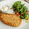 Котлета из щуки с салатом из свежих овощей в Конфитюр по цене 755