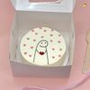 Бенто-торт с человечком и сердечками в Cosmo Сakery по цене 2300