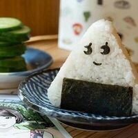 Онигири маринованный огурец со сливочным сыром в Тайяки