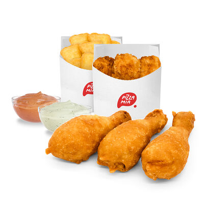 Комбо с курицей большое в Pizza Mia по цене 690 ₽