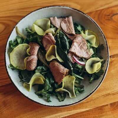 Салат с телятиной в Мацони по цене 540 ₽