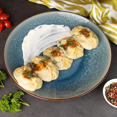 Манты с говядиной в Чайхана Hanum по цене 455 ₽