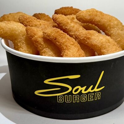 Креветки в панировке с соусом сливочный васабив Soul Burger по цене 610 ₽