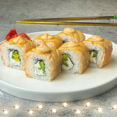 Запеченная Филадельфия в Может суши? по цене 999 ₽