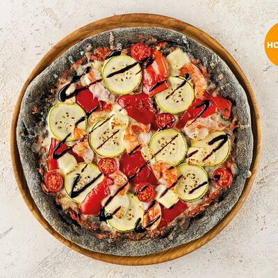 Пицца Блэк с креветками и цукини в Пицца Пи по цене 569