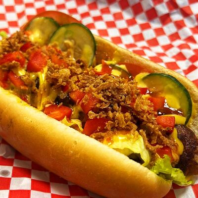 Баварский дог в НИРВАНА Арт бар по цене 510 ₽