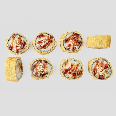 Горячий ролл с угрем в Mad по цене 580 ₽