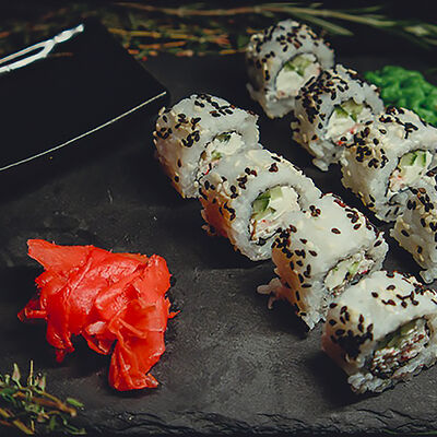 Калифорния кунжутв Суши роллы МОРС по цене 520 ₽