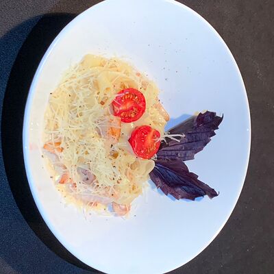 Феттучини с курицей в Бакинский Chef по цене 525 ₽