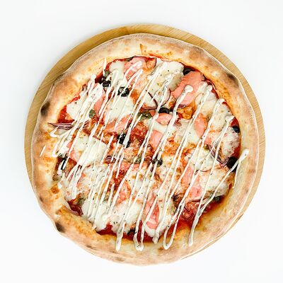 С сёмгой и соусом фета мини в Мука & Вода по цене 770 ₽