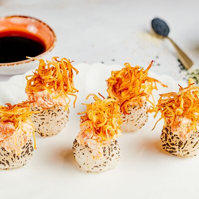 Суши Спайси лосось в Яем по цене 678 ₽