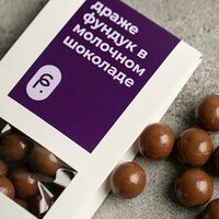 Драже Фундук в молочном шоколаде, 60гр в Fresh Cacao