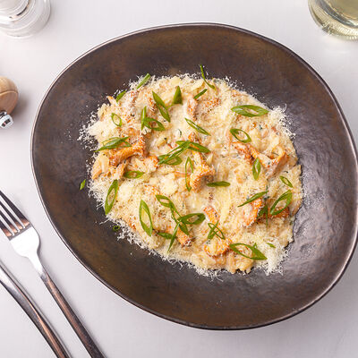 Орзо с лисичками в Блеск по цене 430