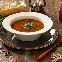 Суп Харчо в Кафе Динамо грузинская кухня