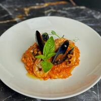 Ризотто с морепродуктами в Чентуриппе