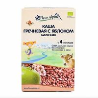 Каша Fleur Alpine молочная гречневая с яблоком с 4 месяцев в Азбука Вкуса Экспресс Меню
