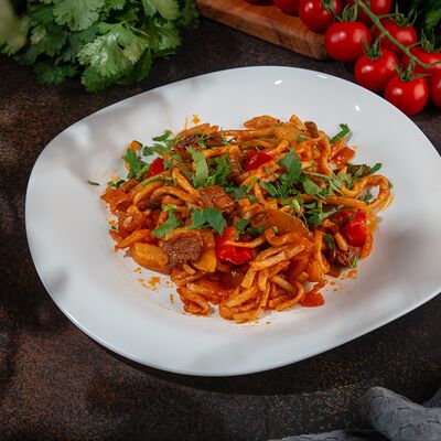 Каурма лагман в Райхон по цене 425 ₽