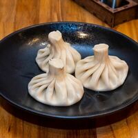 Хинкали с грибами жареныев Бухта