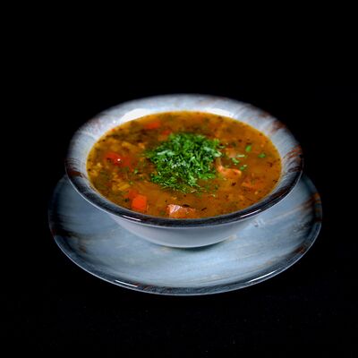 Острый харчо в Imna Lounge по цене 390 ₽