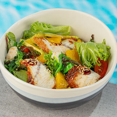 Салат с копченым угрем и апельсином в Nemo по цене 760 ₽