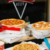 Логотип кафе Slice Pizza