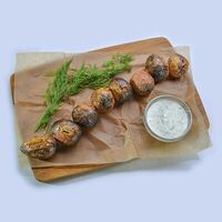 Молодая картошка из Азербайджана в Беру шашлык