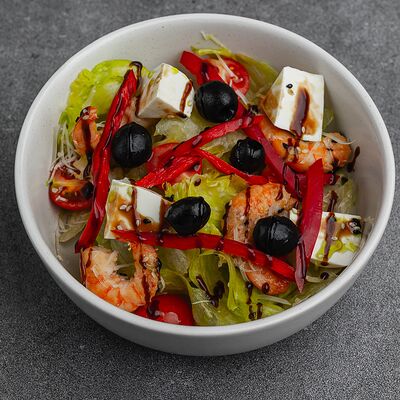 Салат с креветками в Гурман по цене 450 ₽