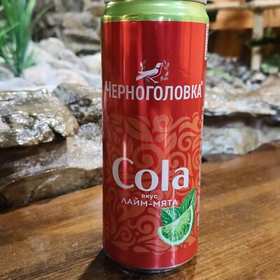 Напиток газированный Кола со вкусом Лайм и мята в Шарики по цене 140 ₽