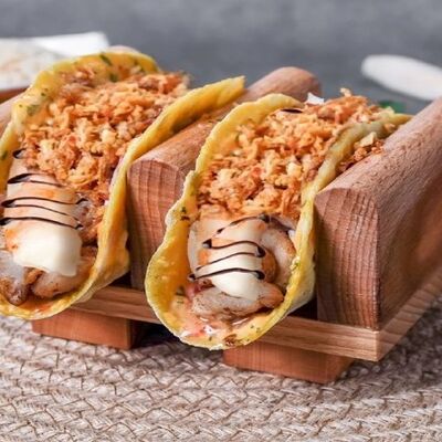 Такос с креветкой в Tacos по цене 293 ₽