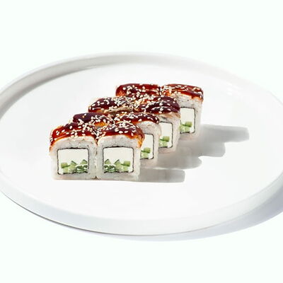 Филадельфия с угрем классическая в ЭкоРолл по цене 787 ₽