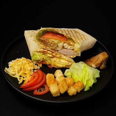 Шаурма Цезарь Ролл (я) в Съедим всё по цене 480 ₽