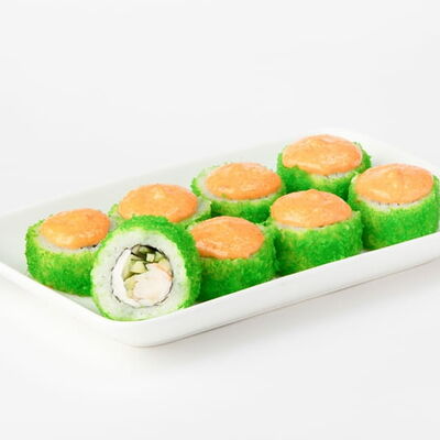 Калифорния с креветкой запеченная в ЭкоРолл по цене 612 ₽