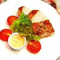 Стейк из филе индейки в Ресторан Хата возле Шереметьево