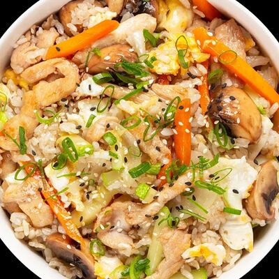 Рис с курицей терияки в KIMCHI TO GO по цене 499 ₽