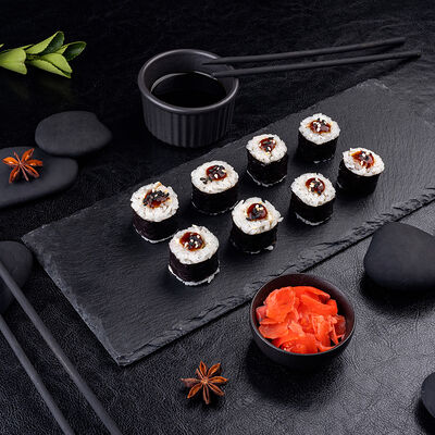 Ролл с угрём в Суши даром по цене 279 ₽