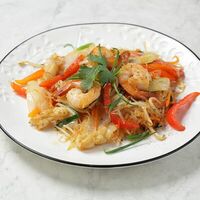 Пад Вун сен том ям кунгв Siam Thai Kitchen